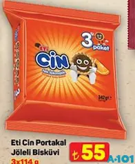 ETİ CİN PORTAKAL JÖLELİ BİSKÜVİ 3X114 G fiyat ve kampanya bilgisi
